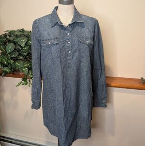 Bit & Bridle Chambray Tunic Dress – Women’s Medium